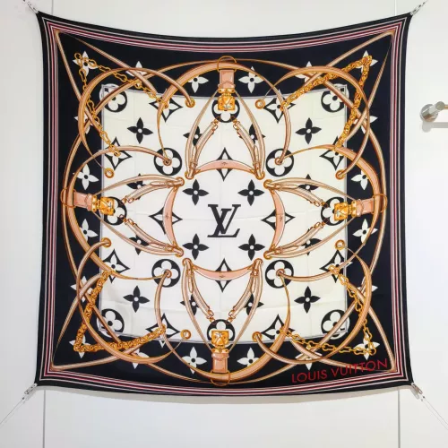 Wholesale Louis Vuitton Silk Squares #1379814 $85.00 USD, Wholesale Quality Replica Louis Vuitton Scarf