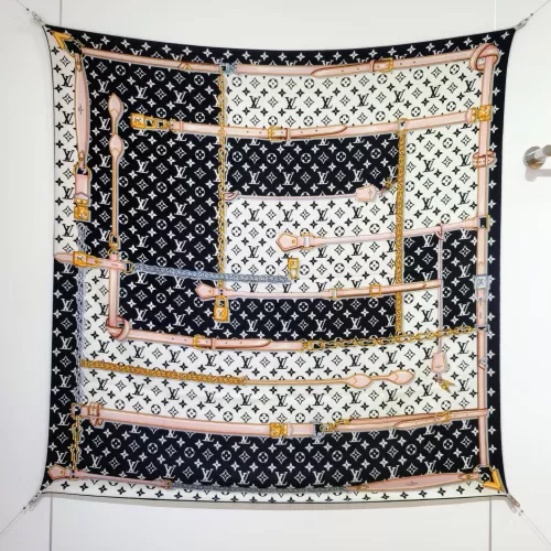 Wholesale Louis Vuitton Silk Squares #1379815 $85.00 USD, Wholesale Quality Replica Louis Vuitton Scarf