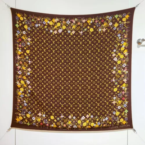 Wholesale Louis Vuitton Silk Squares #1379818 $85.00 USD, Wholesale Quality Replica Louis Vuitton Scarf
