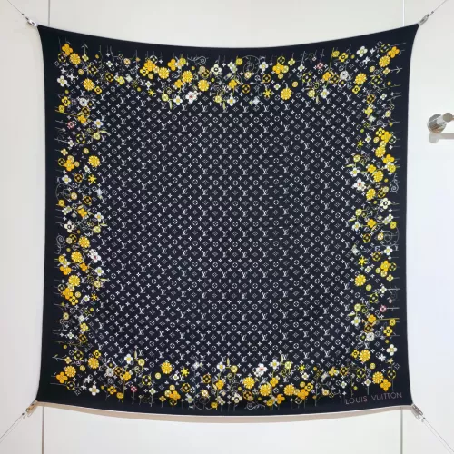 Wholesale Louis Vuitton Silk Squares #1379819 $85.00 USD, Wholesale Quality Replica Louis Vuitton Scarf