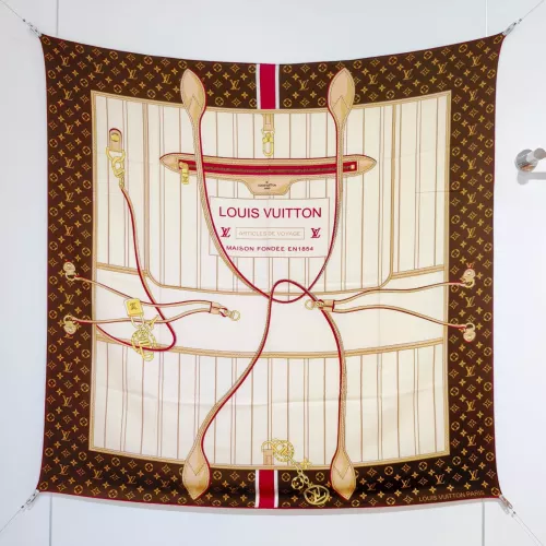 Wholesale Louis Vuitton Silk Squares #1379821 $85.00 USD, Wholesale Quality Replica Louis Vuitton Scarf