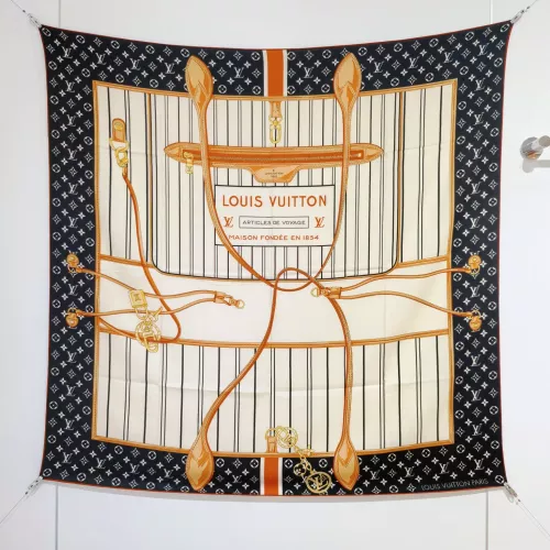 Wholesale Louis Vuitton Silk Squares #1379822 $85.00 USD, Wholesale Quality Replica Louis Vuitton Scarf