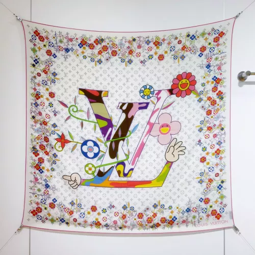 Wholesale Louis Vuitton Silk Squares #1379823 $85.00 USD, Wholesale Quality Replica Louis Vuitton Scarf