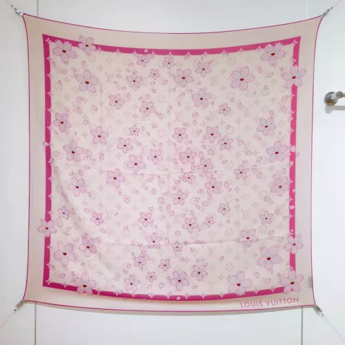 Wholesale Louis Vuitton Silk Squares #1379825 $85.00 USD, Wholesale Quality Replica Louis Vuitton Scarf