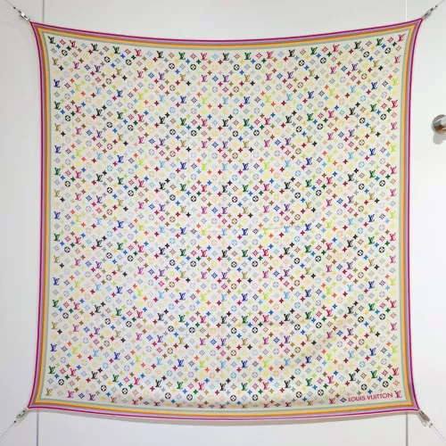 Wholesale Louis Vuitton Silk Squares #1379829 $85.00 USD, Wholesale Quality Replica Louis Vuitton Scarf