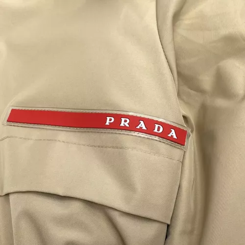 Replica Prada Down Feather Coat Long Sleeved For Women #1380224 $247.93 USD for Wholesale