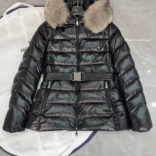 Wholesale Moncler Down Feather Coat Long Sleeved For Women #1380255 $175.00 USD, Wholesale Quality Replica Moncler Down Feather Coat