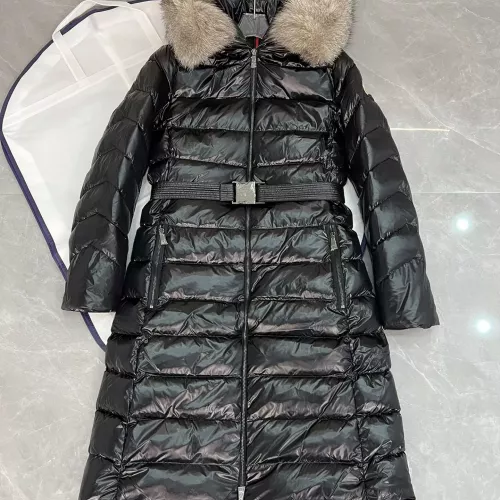 Wholesale Moncler Down Feather Coat Long Sleeved For Women #1380257 $192.00 USD, Wholesale Quality Replica Moncler Down Feather Coat