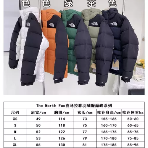 Replica The North Face Down Feather Coat Long Sleeved For Unisex #1380270 $140.00 USD for Wholesale