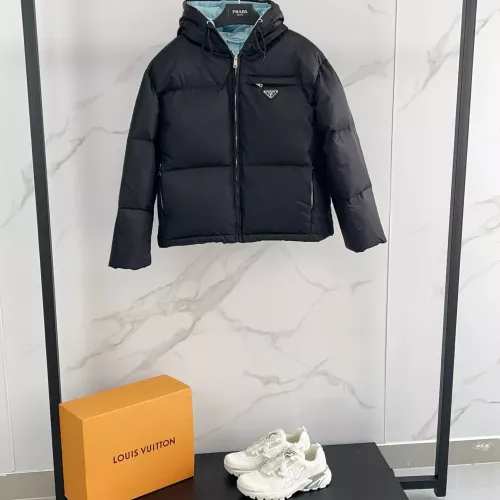 Replica Prada Down Feather Coat Long Sleeved For Women #1380289 $170.00 USD for Wholesale