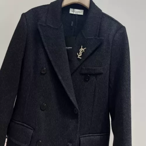 Replica Yves Saint Laurent YSL Coat Long Sleeved For Women #1380291 $162.00 USD for Wholesale