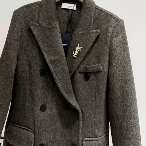 Replica Yves Saint Laurent YSL Coat Long Sleeved For Women #1380292 $162.00 USD for Wholesale