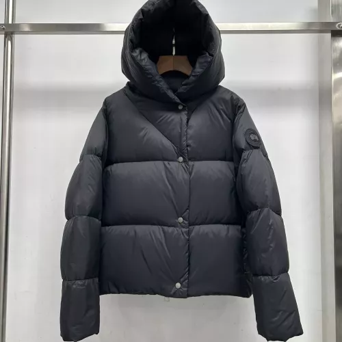 Wholesale Canada Goose Down Feather Coat Long Sleeved For Women #1380295 $215.00 USD, Wholesale Quality Replica Canada Goose Down Feather Coat