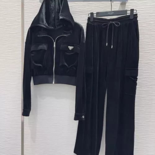 Wholesale Prada Tracksuits Long Sleeved For Women #1380307 $98.00 USD, Wholesale Quality Replica Prada Tracksuits