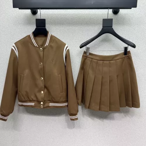 Wholesale Yves Saint Laurent YSL Tracksuits Long Sleeved For Women #1380320 $100.00 USD, Wholesale Quality Replica Yves Saint Laurent YSL Tracksuits