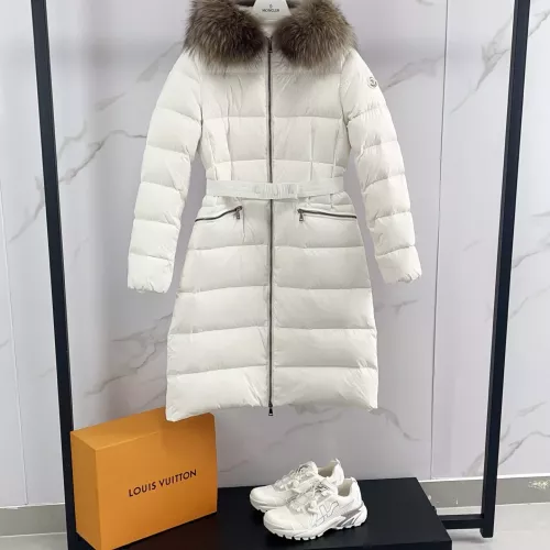 Wholesale Moncler Down Feather Coat Long Sleeved For Women #1380337 $185.00 USD, Wholesale Quality Replica Moncler Down Feather Coat