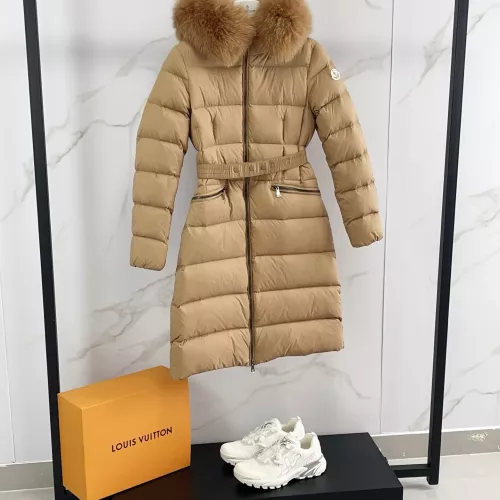 Replica Moncler Down Feather Coat Long Sleeved For Women #1380341 $185.00 USD for Wholesale