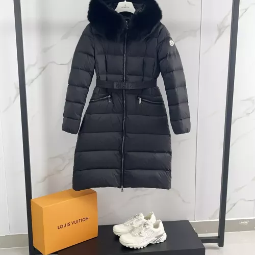 Wholesale Moncler Down Feather Coat Long Sleeved For Women #1380343 $185.00 USD, Wholesale Quality Replica Moncler Down Feather Coat