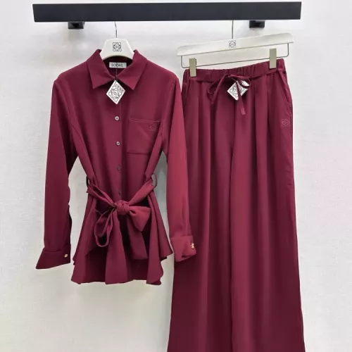 Wholesale LOEWE Tracksuits Long Sleeved For Women #1380360 $122.00 USD, Wholesale Quality Replica LOEWE Tracksuits