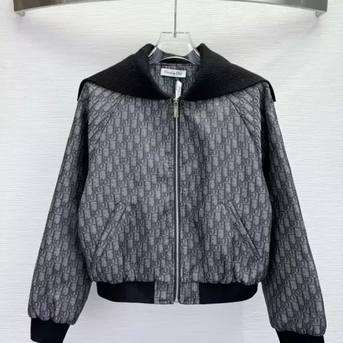 Wholesale Christian Dior Jackets Long Sleeved For Women #1380363 $92.00 USD, Wholesale Quality Replica Christian Dior Jackets