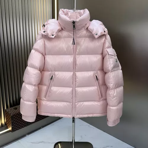 Wholesale Moncler Down Feather Coat Long Sleeved For Women #1380372 $202.00 USD, Wholesale Quality Replica Moncler Down Feather Coat