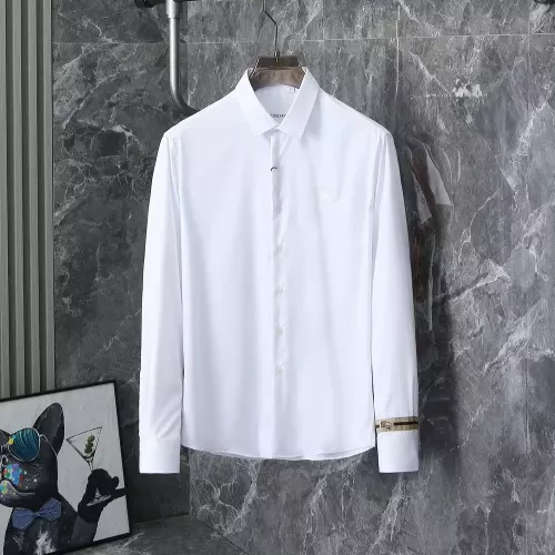 Wholesale Burberry Shirts Long Sleeved For Men #1380390 $40.00 USD, Wholesale Quality Replica Burberry Shirts
