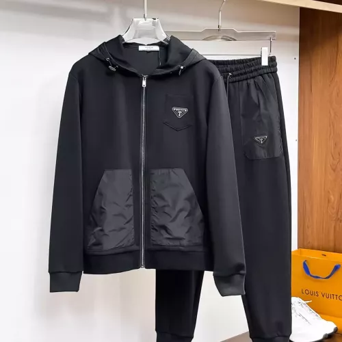 Wholesale Prada Tracksuits Long Sleeved For Men #1380395 $108.00 USD, Wholesale Quality Replica Prada Tracksuits