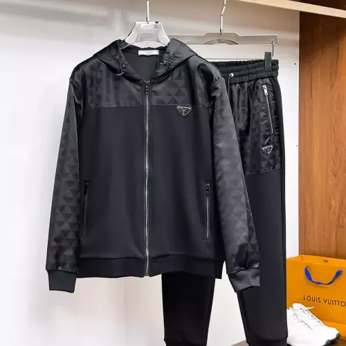 Wholesale Prada Tracksuits Long Sleeved For Men #1380408 $108.00 USD, Wholesale Quality Replica Prada Tracksuits