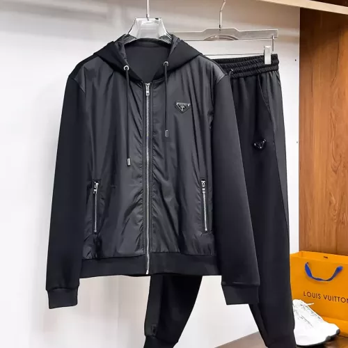 Wholesale Prada Tracksuits Long Sleeved For Men #1380410 $108.00 USD, Wholesale Quality Replica Prada Tracksuits