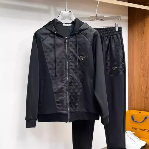 Wholesale Prada Tracksuits Long Sleeved For Men #1380412 $108.00 USD, Wholesale Quality Replica Prada Tracksuits