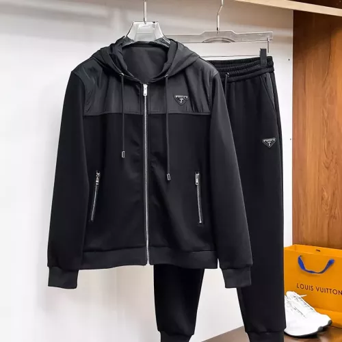 Wholesale Prada Tracksuits Long Sleeved For Men #1380415 $108.00 USD, Wholesale Quality Replica Prada Tracksuits