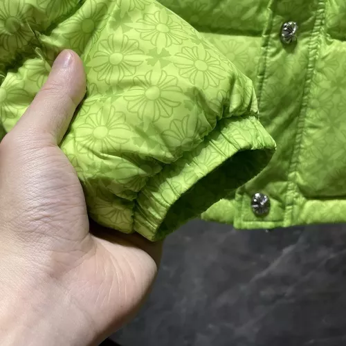 Replica Chrome Hearts Down Feather Coat Long Sleeved For Unisex #1380422 $122.00 USD for Wholesale