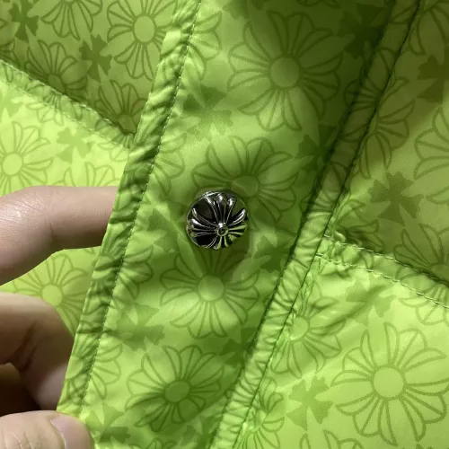 Replica Chrome Hearts Down Feather Coat Sleeveless For Unisex #1380423 $115.00 USD for Wholesale