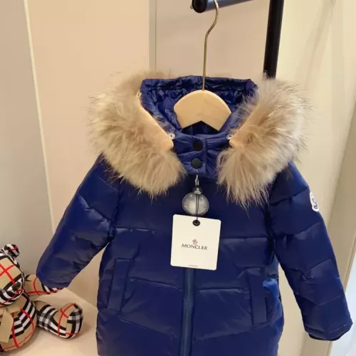 Wholesale Moncler Down Feather Coat Long Sleeved For Kids #1380450 $115.00 USD, Wholesale Quality Replica Moncler Down Feather Coat