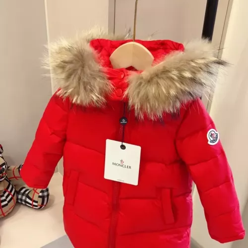 Wholesale Moncler Down Feather Coat Long Sleeved For Kids #1380451 $115.00 USD, Wholesale Quality Replica Moncler Down Feather Coat