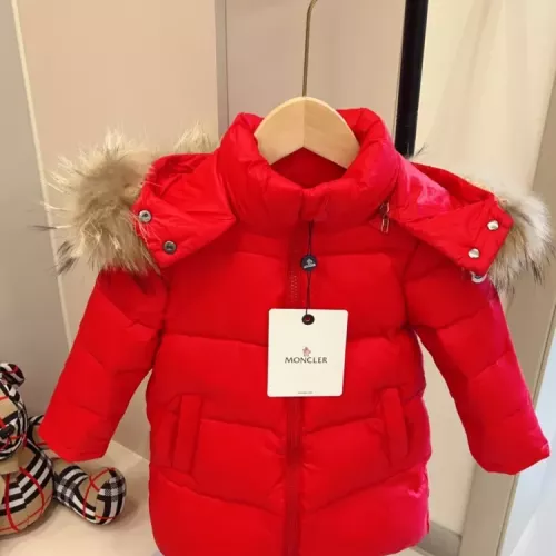 Replica Moncler Down Feather Coat Long Sleeved For Kids #1380451 $115.00 USD for Wholesale