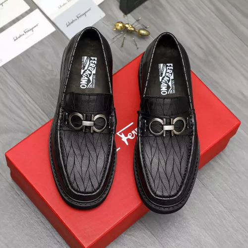 Wholesale Salvatore Ferragamo Leather Shoes For Men #1380531 $98.00 USD, Wholesale Quality Replica Salvatore Ferragamo Leather Shoes