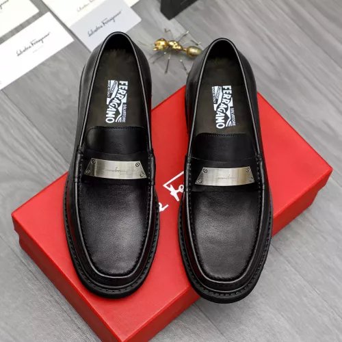 Wholesale Salvatore Ferragamo Leather Shoes For Men #1380543 $96.00 USD, Wholesale Quality Replica Salvatore Ferragamo Leather Shoes