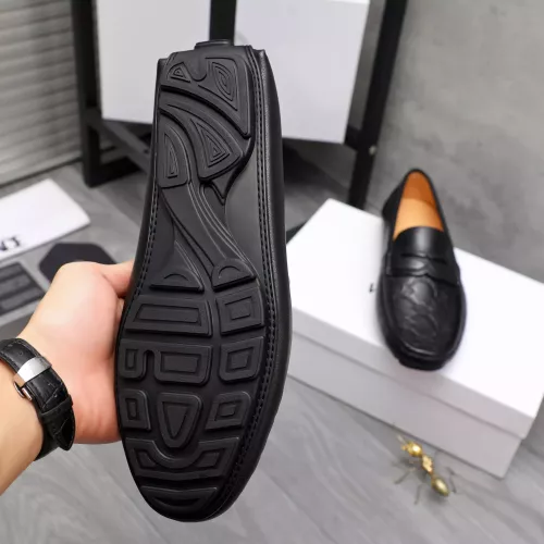 Replica Versace Leather Shoes For Men #1380603 $76.00 USD for Wholesale
