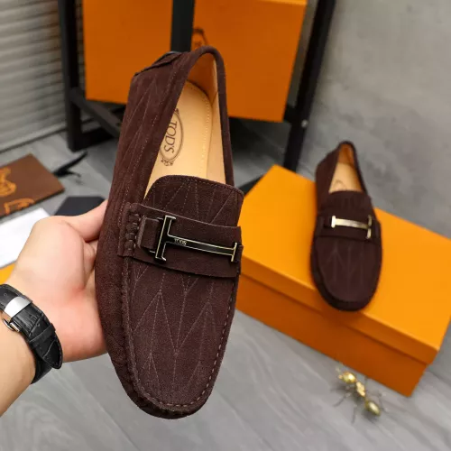 Replica TOD'S Oxfords Shoes For Men #1380629 $76.00 USD for Wholesale