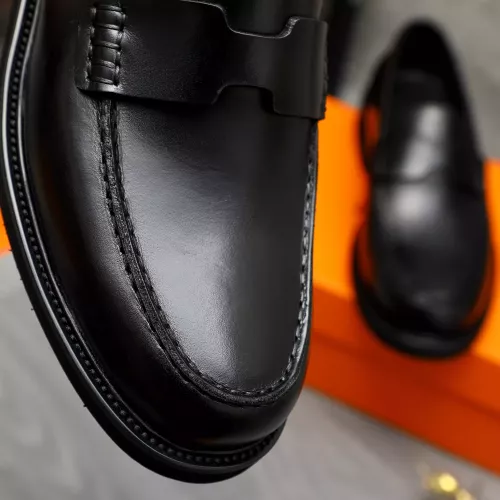 Replica Hermes Leather Shoes For Men #1380639 $85.00 USD for Wholesale