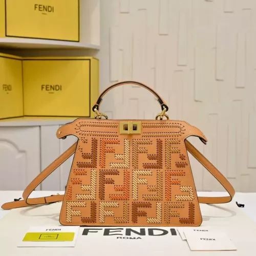 Wholesale Fendi AAA Quality Handbags For Women #1380645 $205.00 USD, Wholesale Quality Replica Fendi AAA Quality Handbags