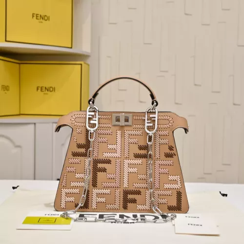 Replica Fendi AAA Quality Handbags For Women #1380655 $205.00 USD for Wholesale