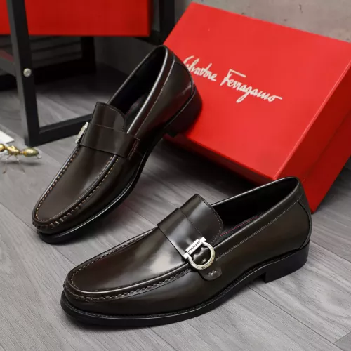 Wholesale Salvatore Ferragamo Leather Shoes For Men #1380662 $85.00 USD, Wholesale Quality Replica Salvatore Ferragamo Leather Shoes