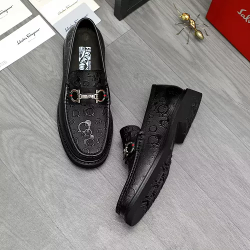 Wholesale Salvatore Ferragamo Leather Shoes For Men #1380668 $96.00 USD, Wholesale Quality Replica Salvatore Ferragamo Leather Shoes