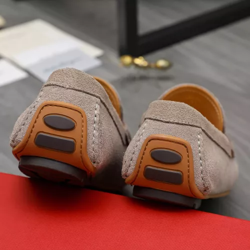 Replica Salvatore Ferragamo Leather Shoes For Men #1380673 $82.00 USD for Wholesale