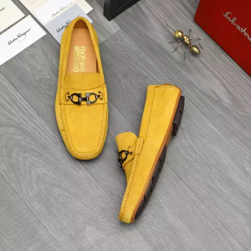 Wholesale Salvatore Ferragamo Leather Shoes For Men #1380674 $82.00 USD, Wholesale Quality Replica Salvatore Ferragamo Leather Shoes