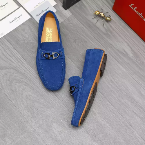 Wholesale Salvatore Ferragamo Leather Shoes For Men #1380675 $82.00 USD, Wholesale Quality Replica Salvatore Ferragamo Leather Shoes