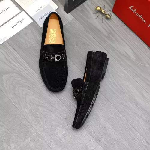 Wholesale Salvatore Ferragamo Leather Shoes For Men #1380676 $82.00 USD, Wholesale Quality Replica Salvatore Ferragamo Leather Shoes