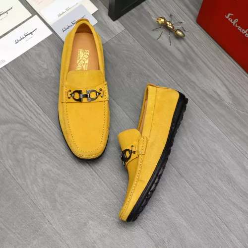 Wholesale Salvatore Ferragamo Leather Shoes For Men #1380678 $82.00 USD, Wholesale Quality Replica Salvatore Ferragamo Leather Shoes